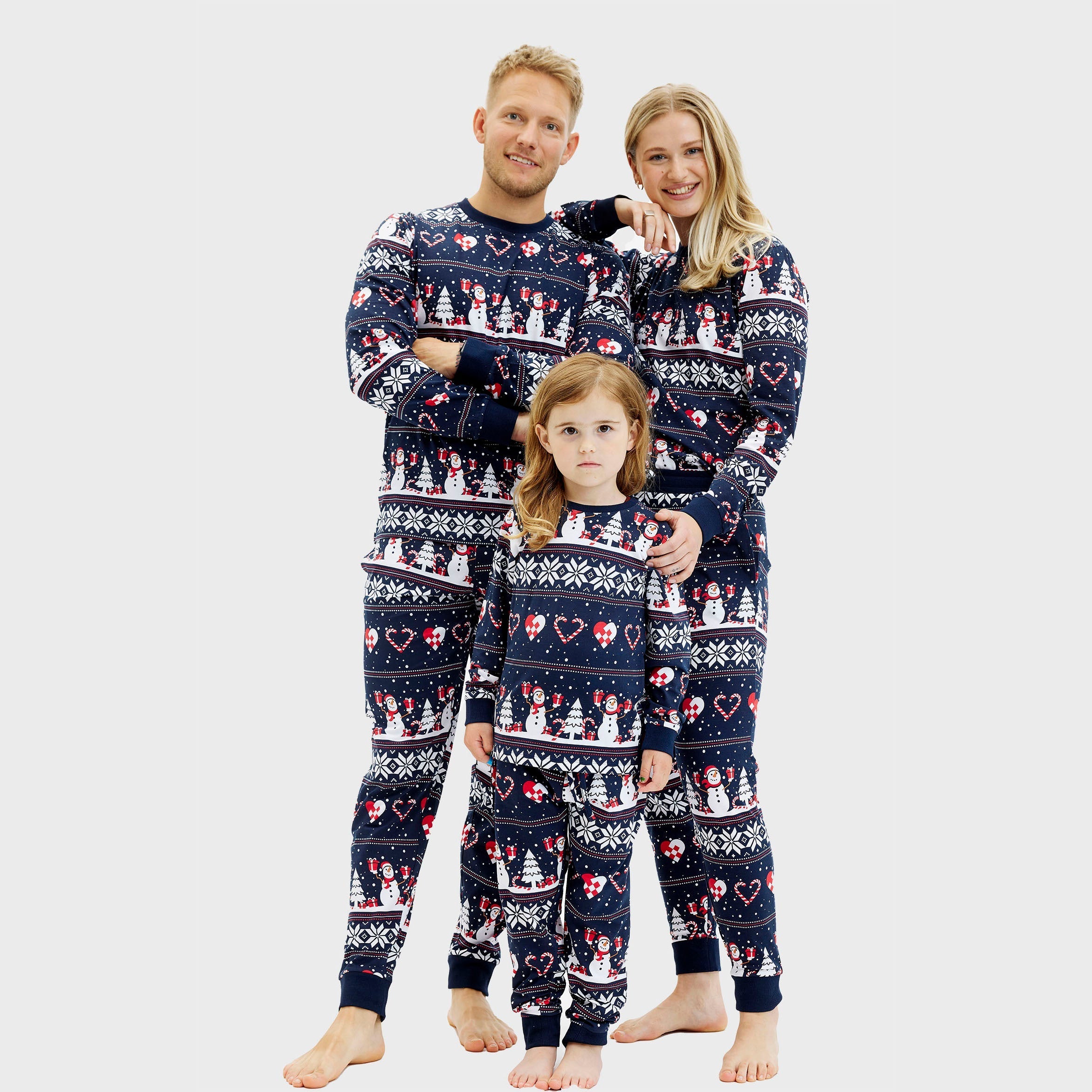 Weihnachtsherz Pyjama - Herren.