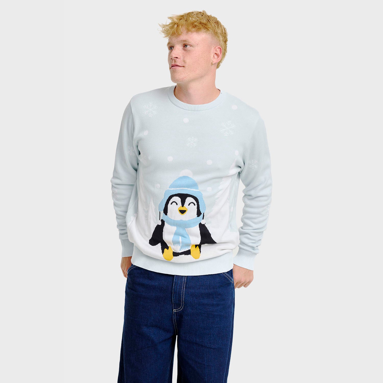 Söpö Pingviini Jouluneule – Miehet