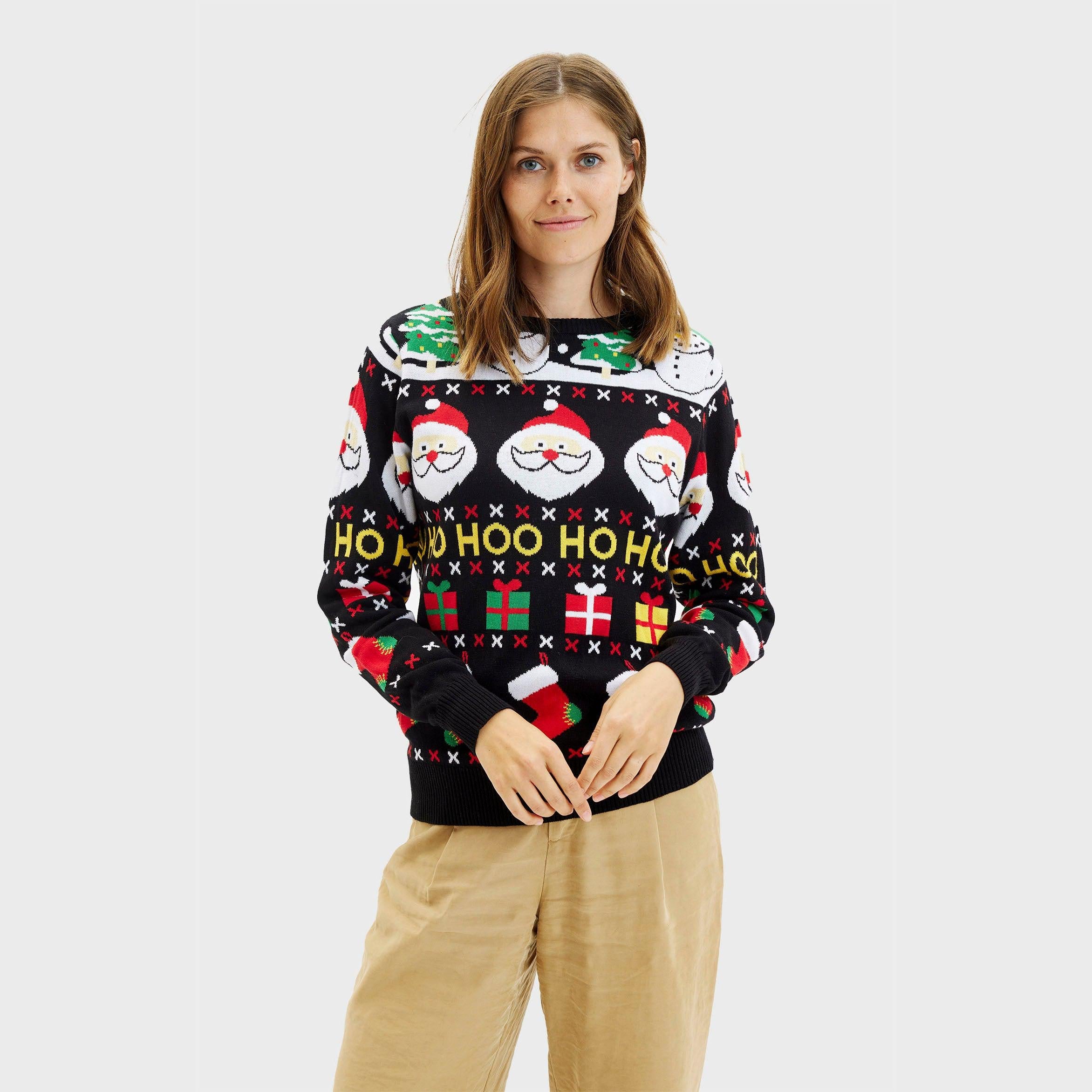 Der Frohe Weihnachtspullover - Damen.